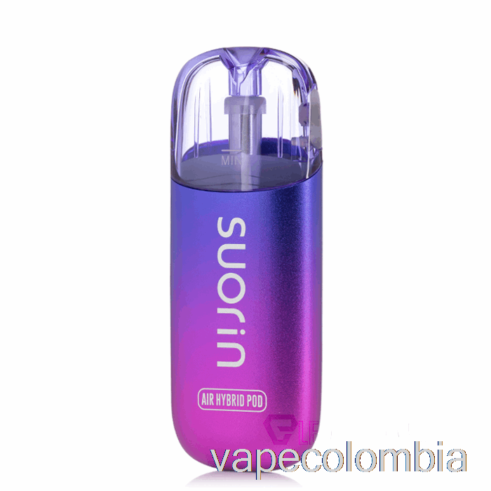 Kit De Vapeo Completo Suorin Air Hybrid 14w Sistema Pod Gradiente Morado